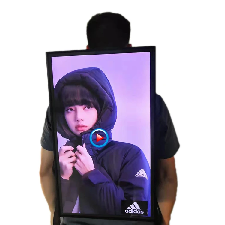 Portable Advertising and Promotion Use Backpack Billboard LCD Screen High Resolution Video Backpack Billboard