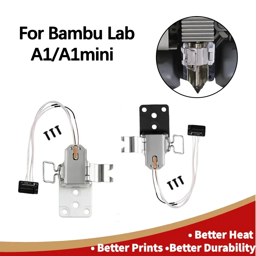

Комплект для модернизации нагревательного элемента (хотэнда) Bambu Lab A1/A1 Mini: высокопрочные крепежные аксессуары из циркония для хотэнда Bambu Lab A1 Mini