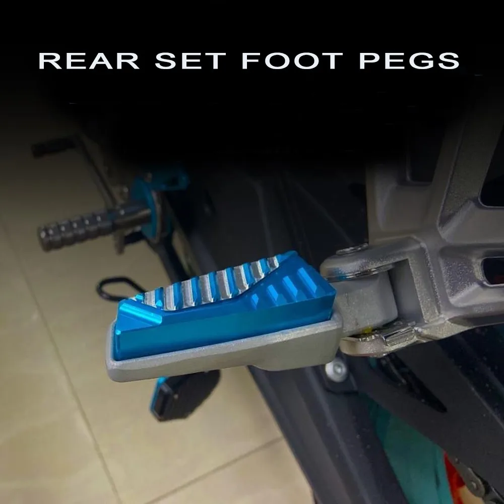 FOR CFMOTO 650NK 650 NK 150NK 150 NK 250SR/400/250/MT/TR NK250SR NK400 NK250 Motorcycle CNC Rear Passenger Foot Rests Footrests