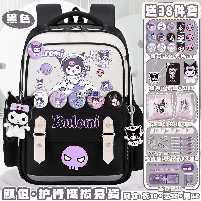 Sanrio-mochila escolar Clow M para estudiantes, mochila impermeable de gran capacidad, informal, ligera, con dibujos animados bonitos, nueva