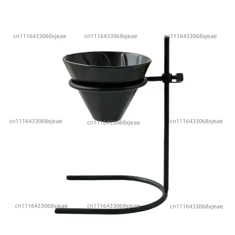 Adjustable Height Ceramic Coffee Filter Cup Hand Brew Set Portable Household Coffee Brewing Kit Drip Filter Coffee Accessories