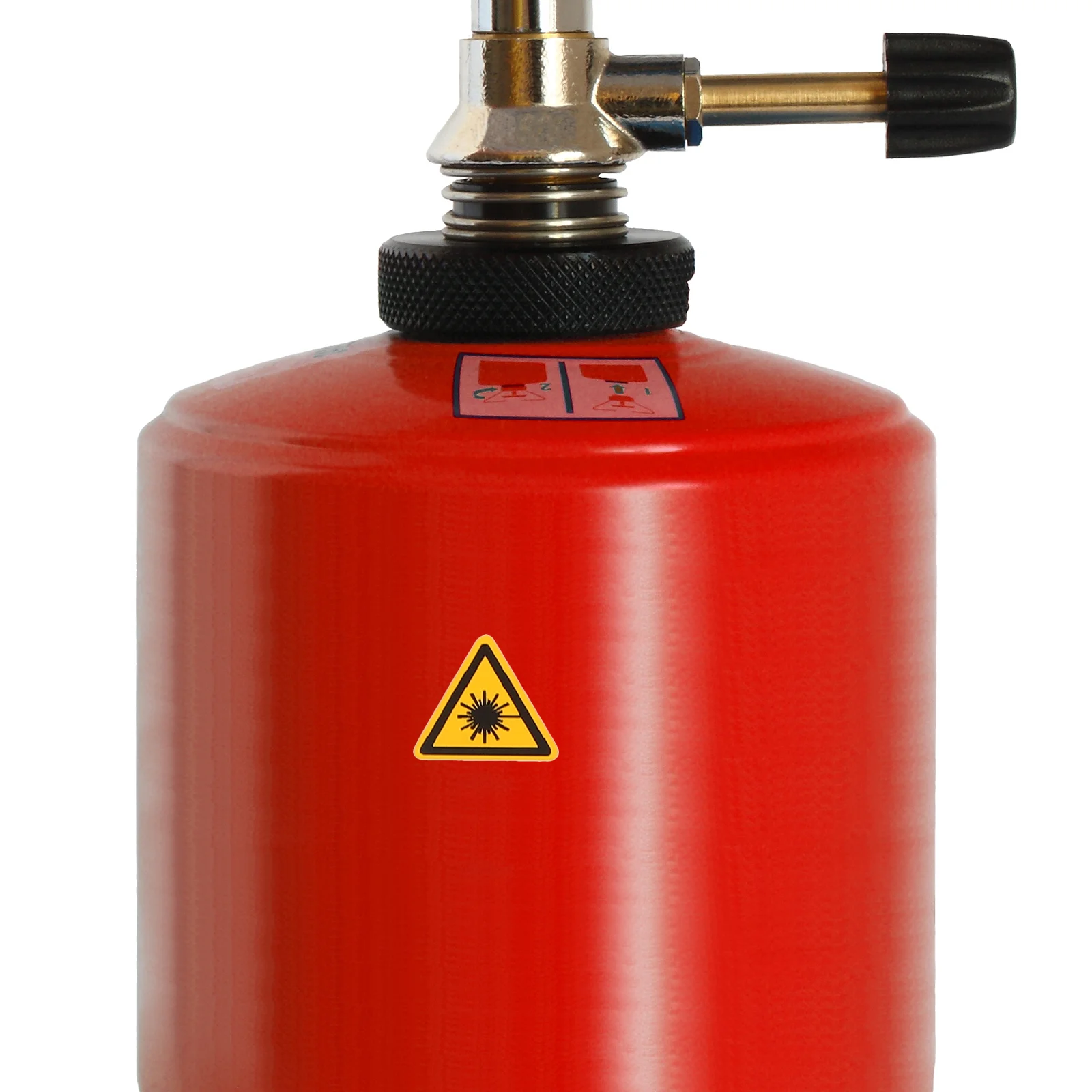 50 Pcs Beware of Triangle Warning Sign Sticker Label The Security Caution Stickers