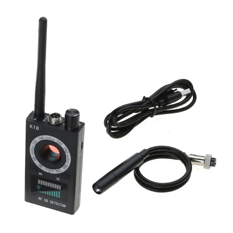 

K18 Anti-Spy Detector 1MHZ-6.5GHZ Rradio Frequency GSM Audio Finder GPS Tracker R2LB