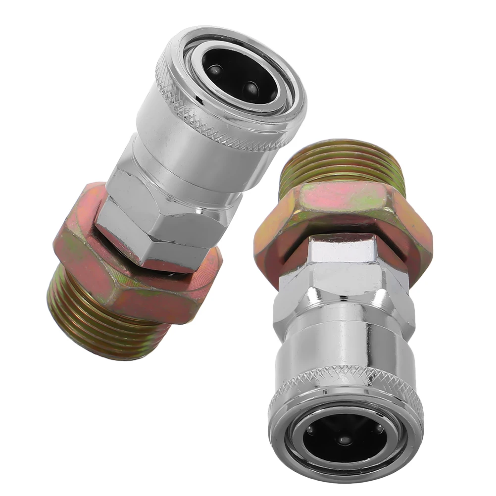 

2pcs Gas Tank Connector Fitting Durable Material Versatile Design Safe Reliable Quick Release Coupler Truck Kit Fuel