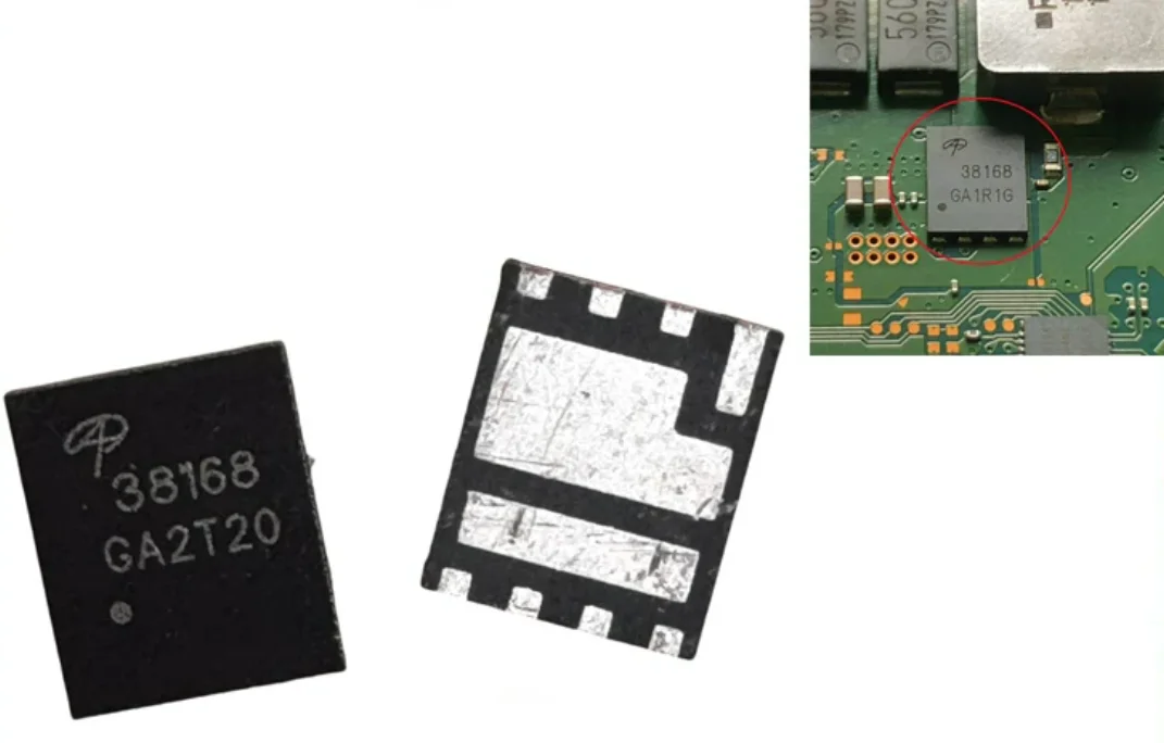 Replacement For Playstation 5 PS5 Console 38168 N-Channel Mosfet IC Chip Motherboard Fix Part new stock