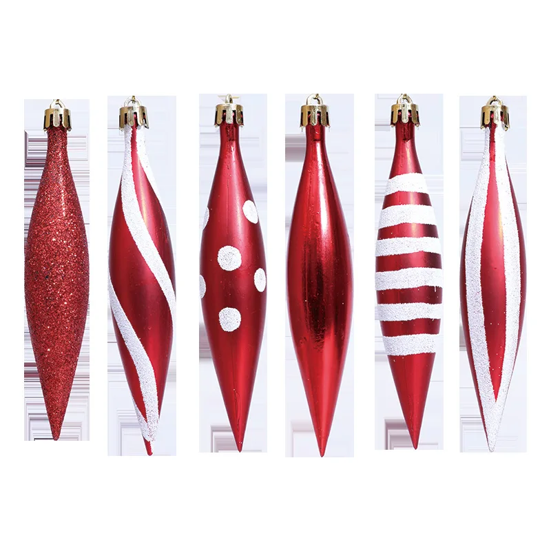 Que puede conocer las necesidades de decoración de múltiples árboles de Navidad. Nuestros productos son un juego de 6 piezas