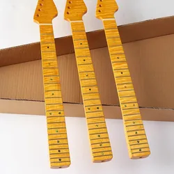 Disado 21 Frets Tiger Flame Maple Electric Guitar Neck Maple Fretboard Wholesale Guitar Parts Musical Instruments Accessories