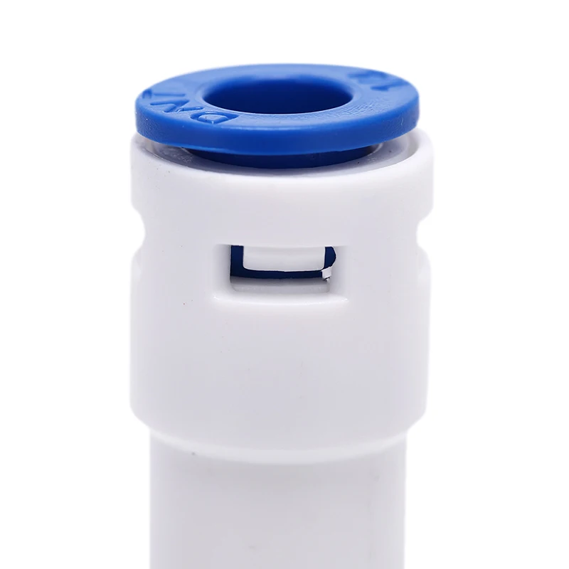 صمام فحص الدفع لمرشحات نظام التناضح العكسي للمياه غير العودة بقطر 1/4 بوصة مادة ABS سوداء للسباكة #4