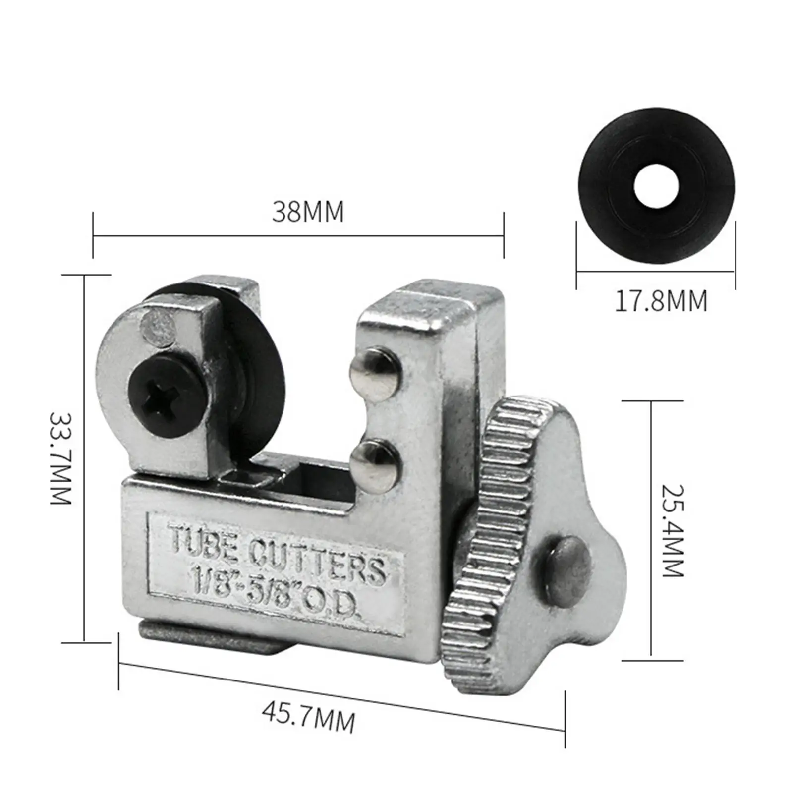 Heavy Duty Copper Tube Cutter, Pipe Cutter, Hand Tool, 3-16mm, 2 Pcs