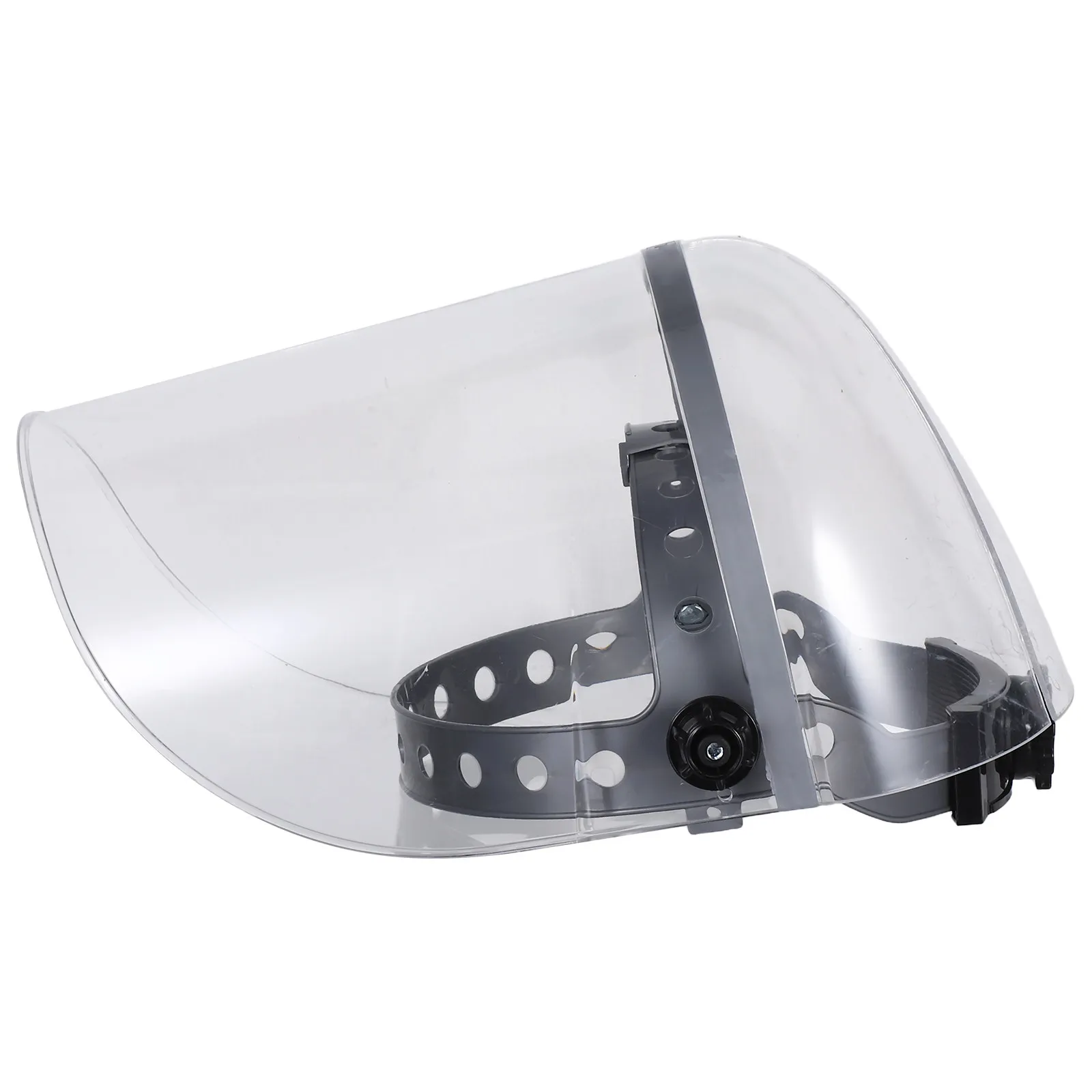 1Pcs Lightweight Pmma Face Cover Transparent Protective Shield Oil Resistant Droplet Barrier for Cooking Walking Running Working