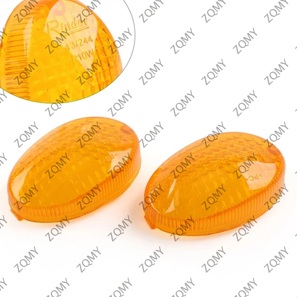 2Pcs Motorcycle Turn Signal Light Lens Cover For KAWASAKI NINJA 250R EX250R KLX 250 250S 250SF 300SM 125 /D-TRACKER X 250 150