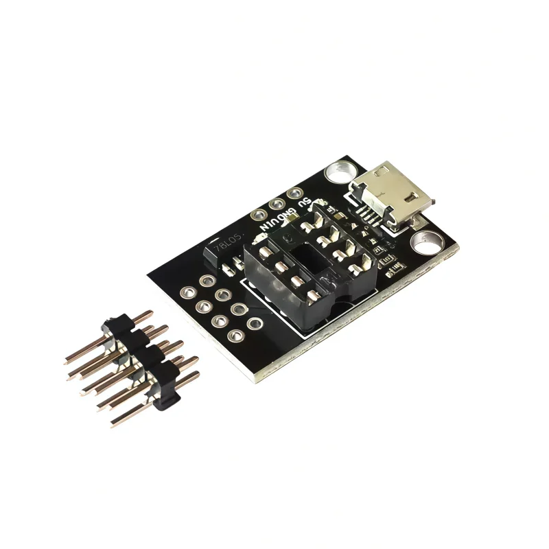 T42 ATtiny13A/ATtiny25/ATtiny45/ATtiny85 Plug-in Development Programming Board