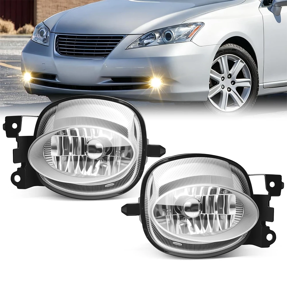 Halogen Fog Lights For Lexus ES350 2007 2008 2009 Compatibility OEM Fog Lamp Assembly Enhanced Visibility for Safer Driving
