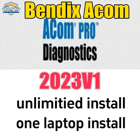 Bendix ACom Pro Diagnostics 2023v1 one laptop install or Unlimited Install ABS Diagnostic Software