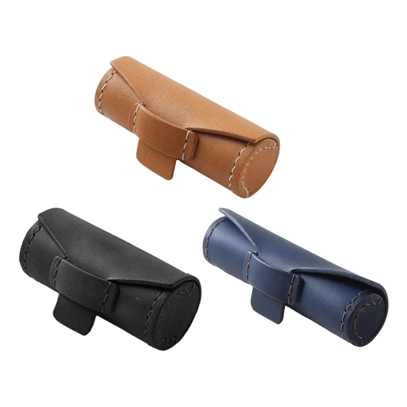 PU Mini Lipstick Bag Wear Resistant Elegant Scratchproof Lightweight Dustproof Practical for Travel Multiuse Lipstick Holder