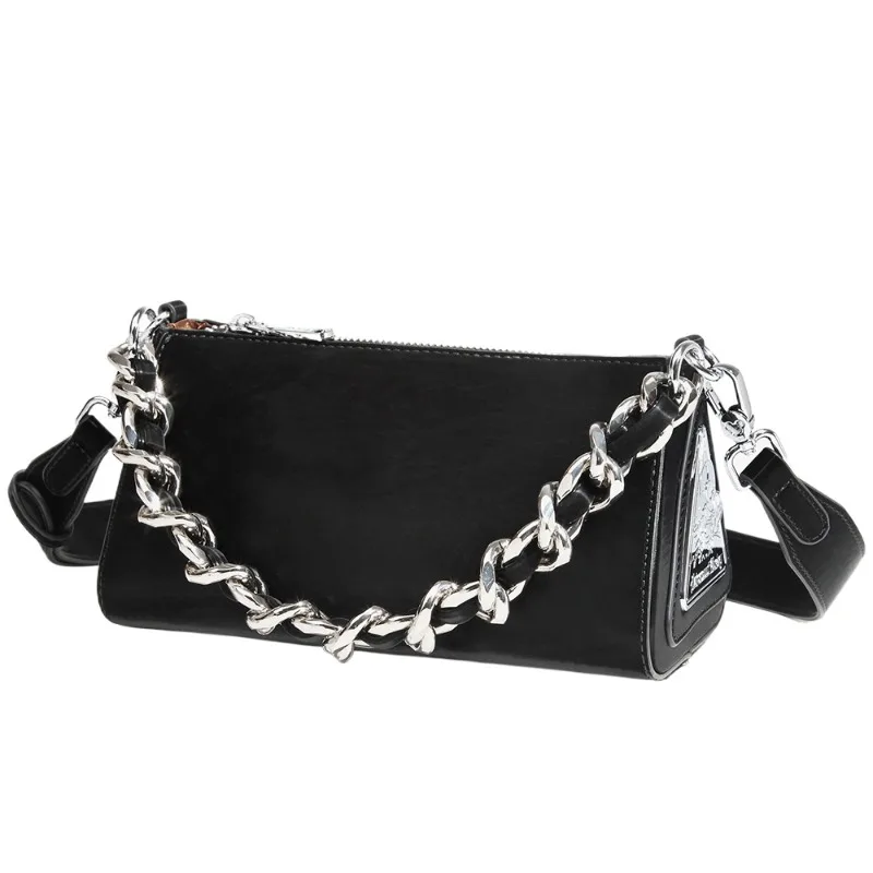 

Disney Mickey Astronaut Chain Shoulder Bag Women Stylish Crossbody Triangular Purse Casual Designer Inspired Handbag