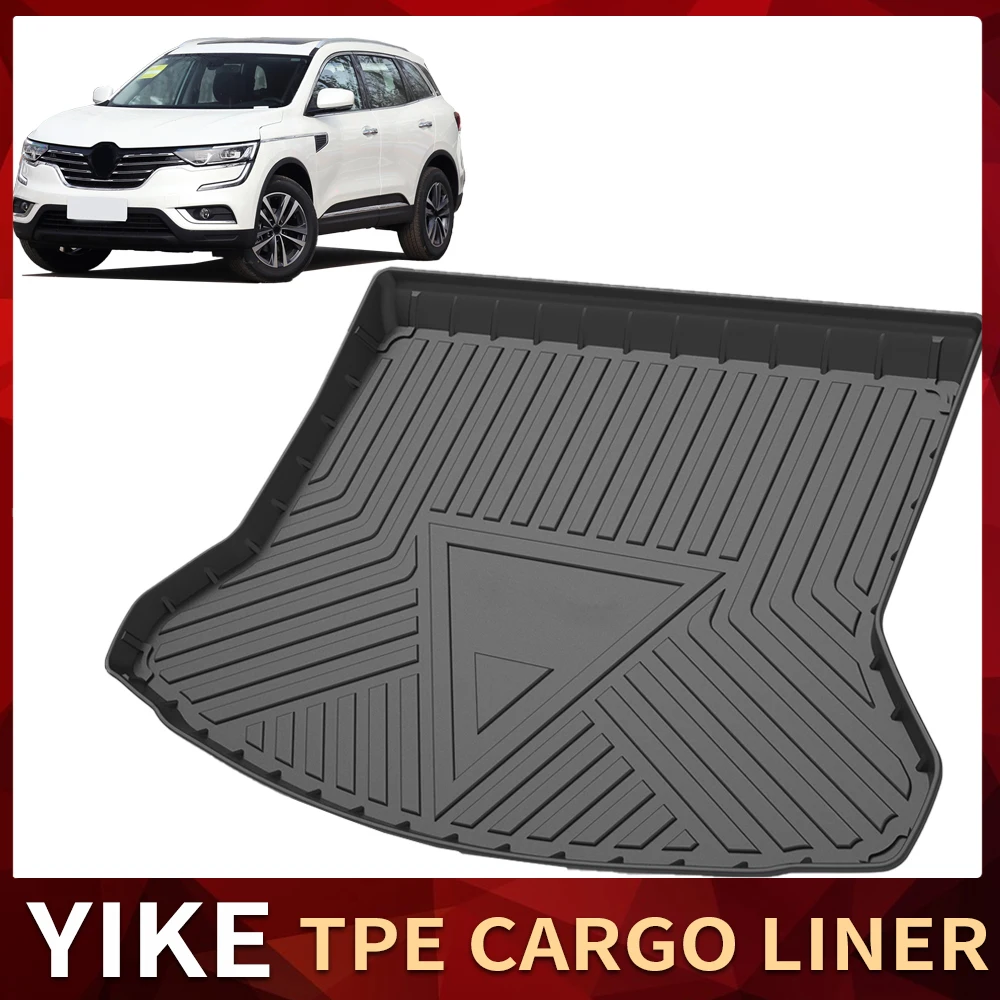 

For Renault Koleos HC 2016-2020 Auto Car Cargo Liner All-Weather TPE Non-slip Trunk Mats Boot Tray Carpet Interior Accessories