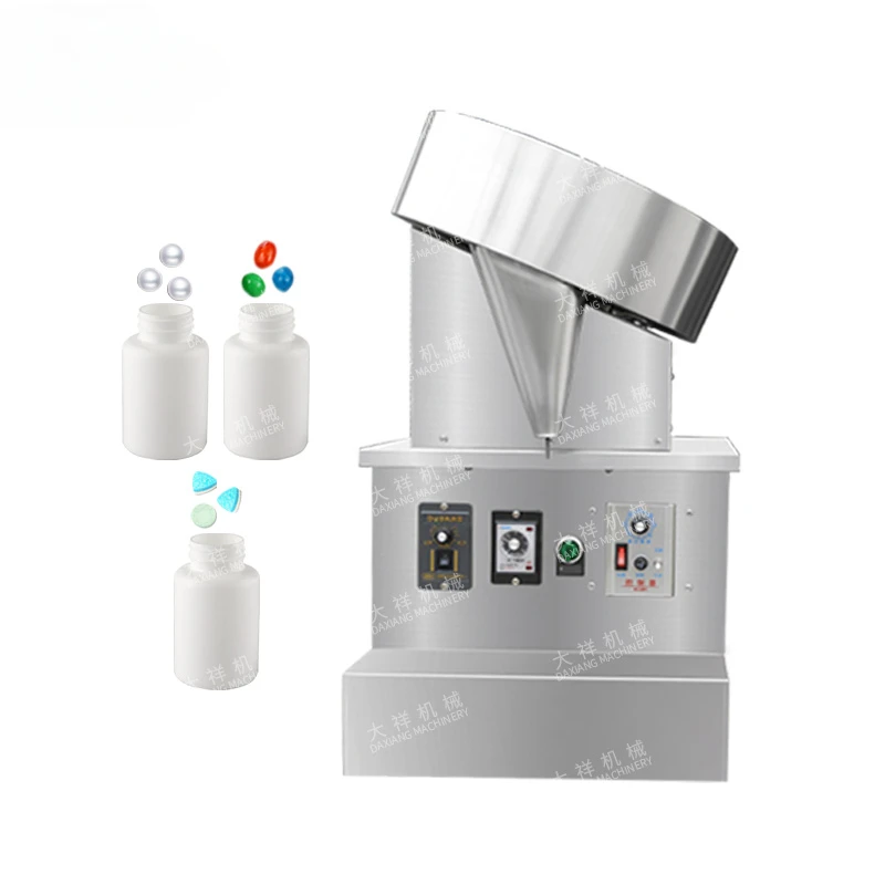 

DXS100-2 Cheap Small Semi Automatic Suger Candy Tablet Capsule Counting Machine