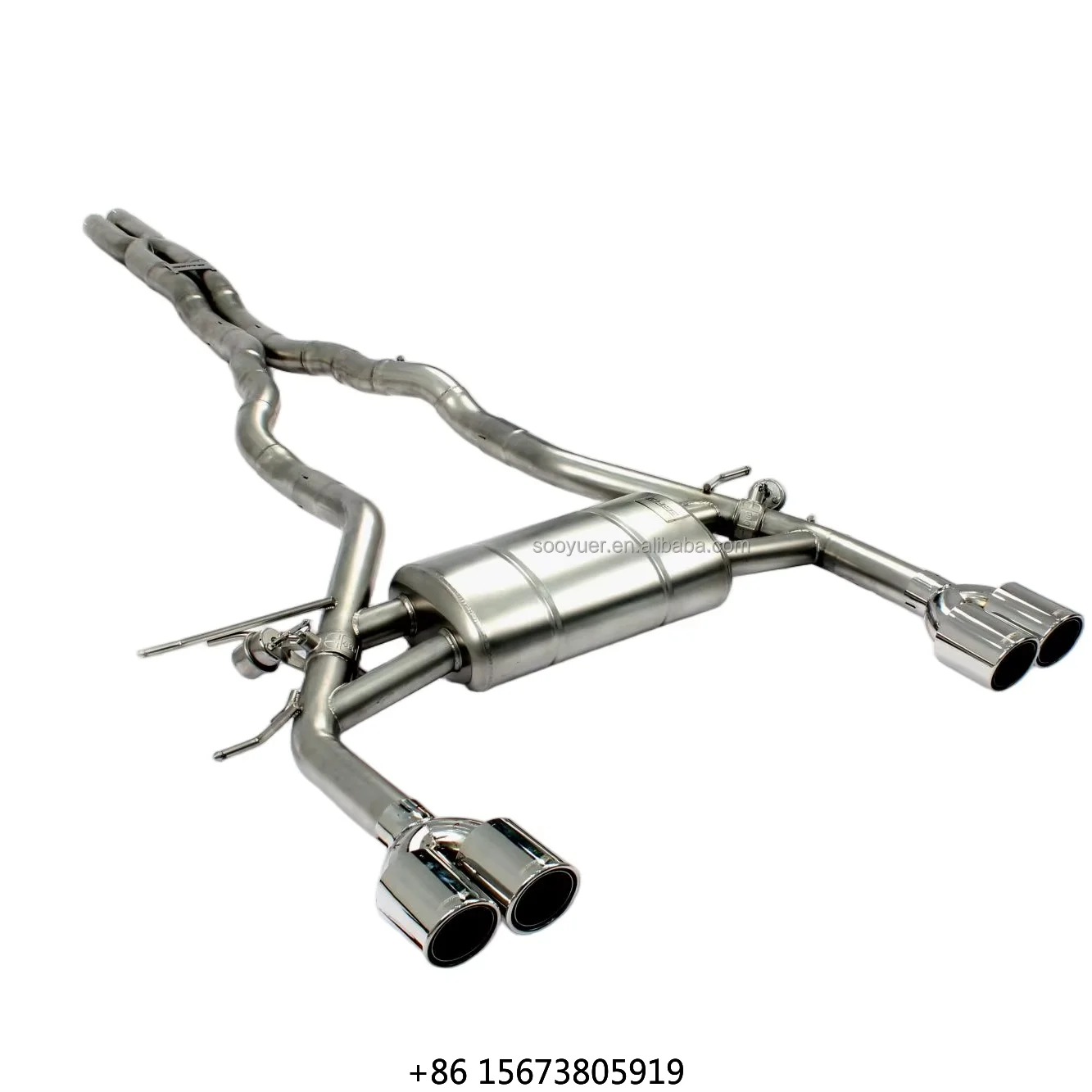 

Catback Exhaust for F-TYPE 3.0T Exhaust Valve Control Exhaust System Stainless Steel EscapeCustomed