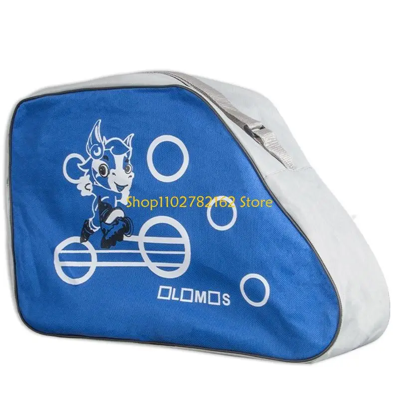 547B Portable Roller Skates Storage Bag  Large Capacity Outdoor Sports Skates Handbag