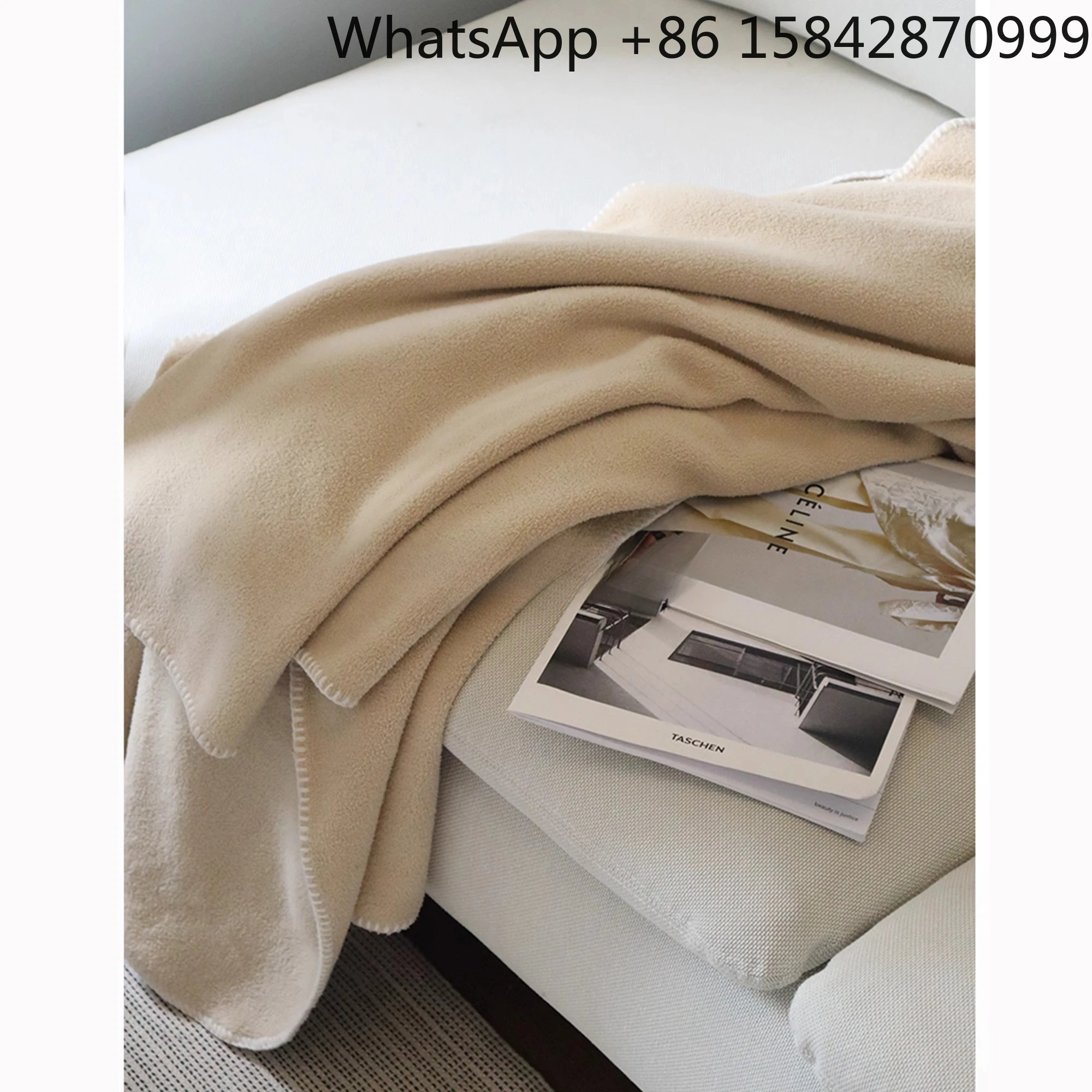 

Soft waxy nap blanket