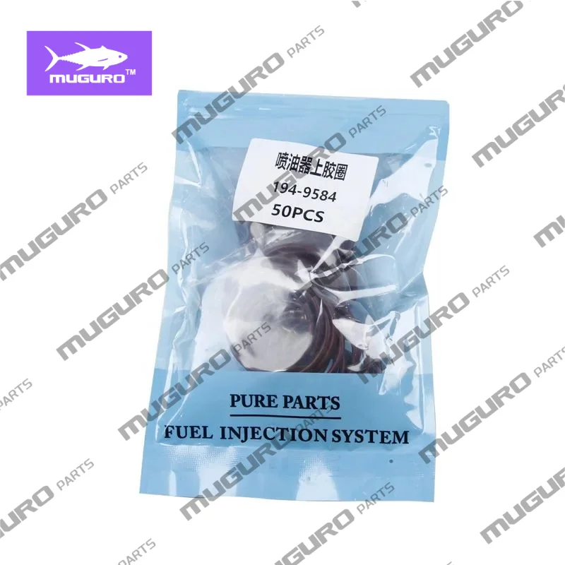 Golden Vidar Up&down 2 Kinds of Rubber O-ring for CAT 3500B 194-9584 Injector Nozzle Tight Cap