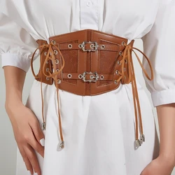Elegant Adjustable Pin Buckle Waist Trainer Women Corset Shirt Coat Supplies
