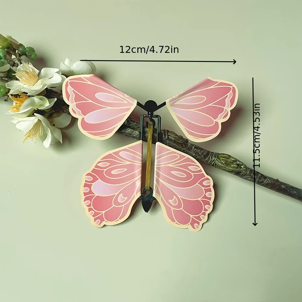 飛べる魔法の蝶、踊って蝶を模倣する創造的な魔法のおもちゃ、新しいユニークな飛んでいる小さな蝶