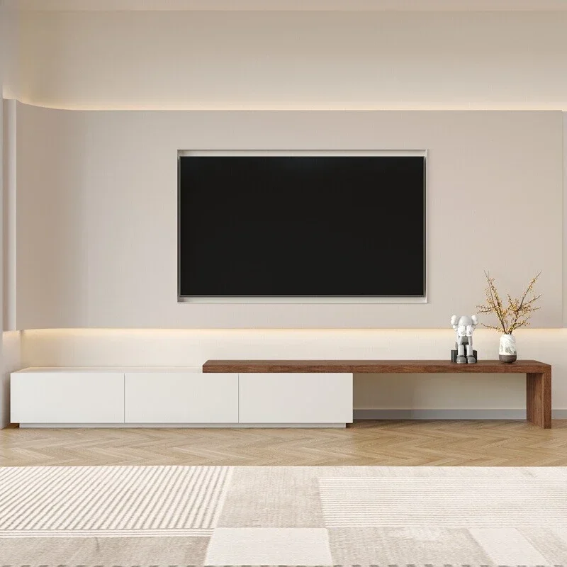 

Floor Retro Tv Stands Aesthetic Minimalist Designer Modern Dressers Tv Stands Universal Hallway Wood Archivadores Home Furniture