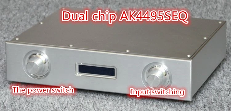 Ak4495seq Dual Core Dual Parallel Dual Soft Control Dac Decoding Fiber Coaxial Usb Input Support Dsd