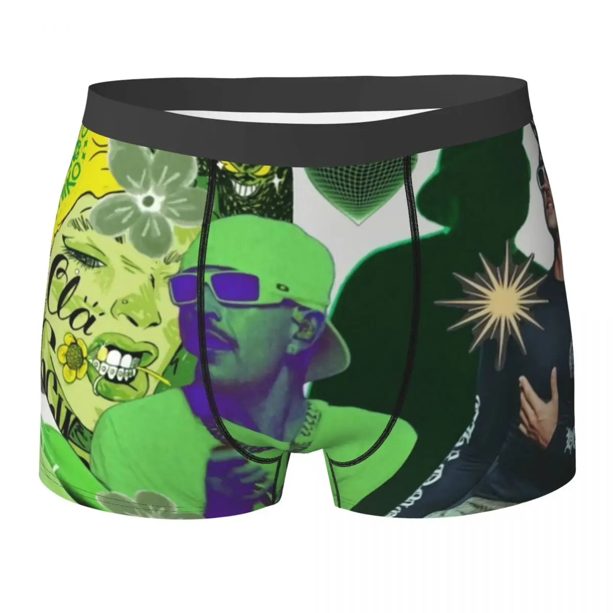 

F-Feid Ferxxos нижнее белье музыкальный рэпер мужские шорты трусы эластичный багажник популярные трусики большого размера на заказ