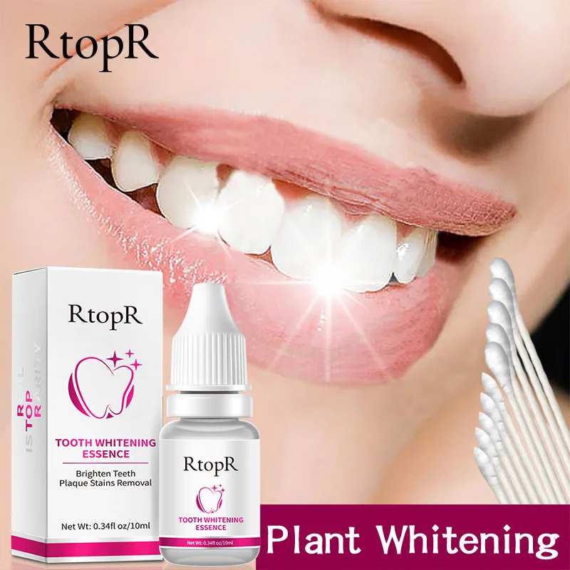 

RtopR Teeth Whitening Essence Teeth Whitening Dental Tools Clean mouth Bright teeth Remove tooth stains Fresh breath White teeth