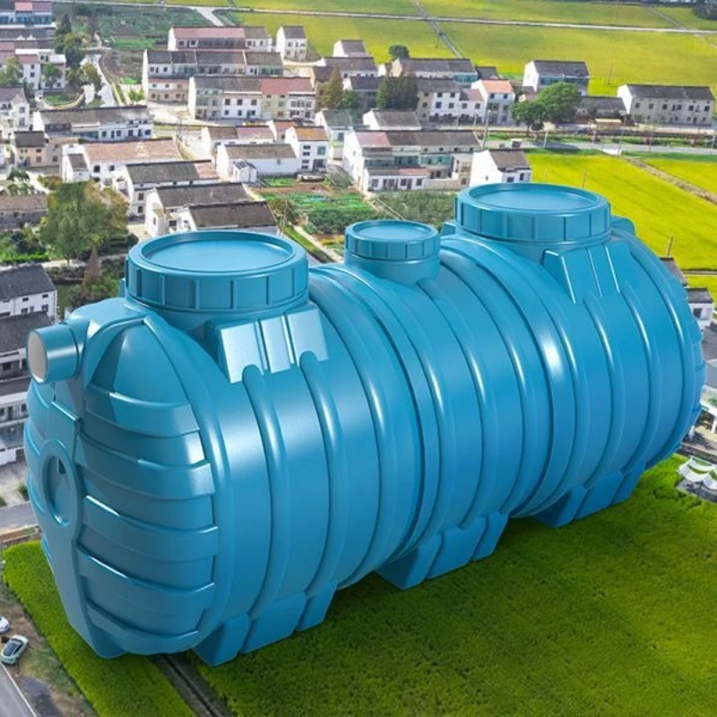 

Septic tank household thickened rural toilet renovation three-grid plastic bucket integrated large-capacity non-fiberglass tank