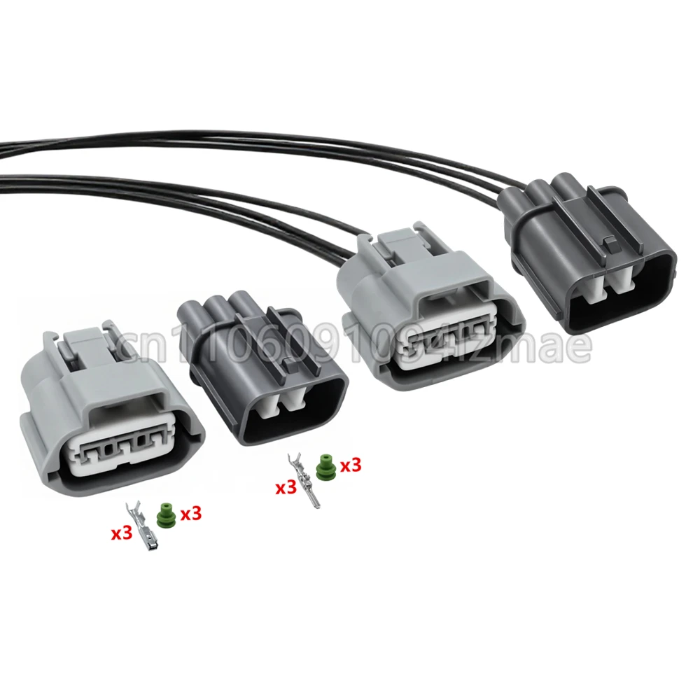 3 Pin Auto Wire Harness Socket Automobile  Electrical Connector Auto Parts E03FGY-RS