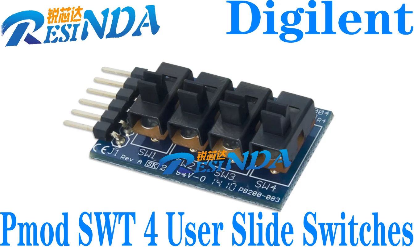 Pmod SWT 4 User Slide Switch Digilent Function Module