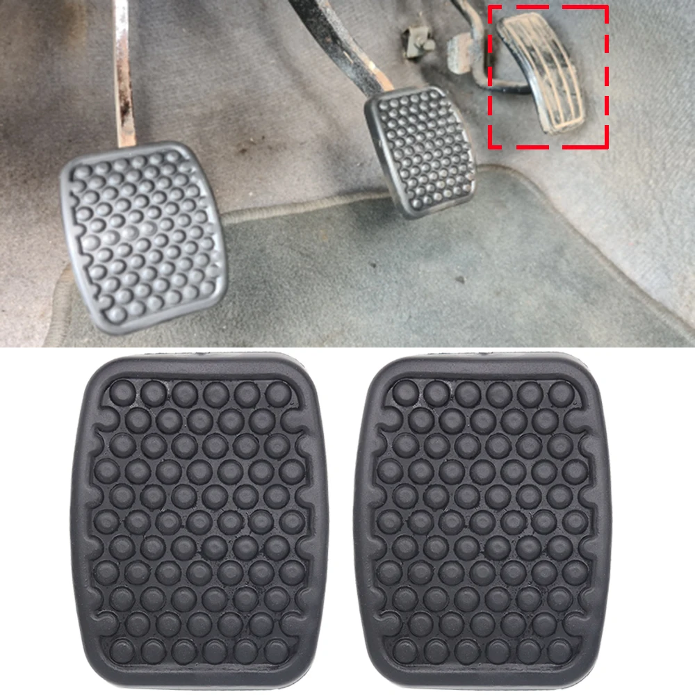 For Suzuki Swift RS413/413D/415 2006 2007 2008 - 2013 Daewoo Matiz 1998 1999 - 2010 Rubber Brake Clutch Pedal Feet Pad Cover