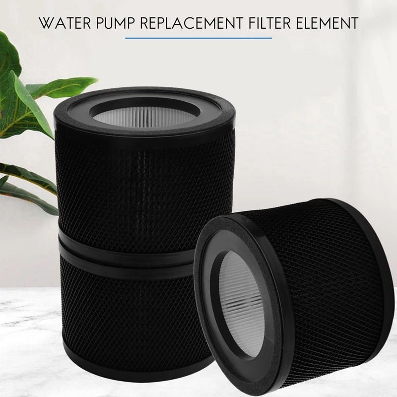 2-Pack เปลี่ยน TRUE HEPA Filters สําหรับ Taotronics TT-AP001 และ VAVA VA-EE014 เครื่องฟอกอากาศ