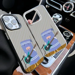 Epc S-South P-Park Towelie Phone Case IMD Phone Case For iPhone 16 15 14 13 12 11 Pro Max Plus Color Silver Cover