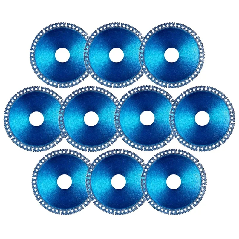 

ABAH-10Packs 4Inch Disc For Grinder, Cutting Disc For Angle Grinder 7/8Inch For Smooth Cutting, Chamfering, Grinding Easy To Use