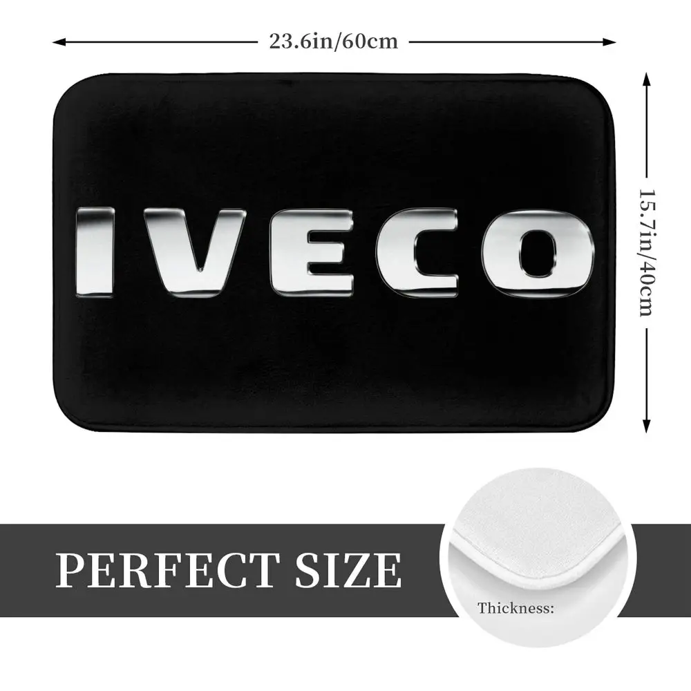 NEW IVECO Printed Doormat Floor Mat Home Creative Mat Super Soft Absorbent Bathroom Door Mat Door Entrance Mat