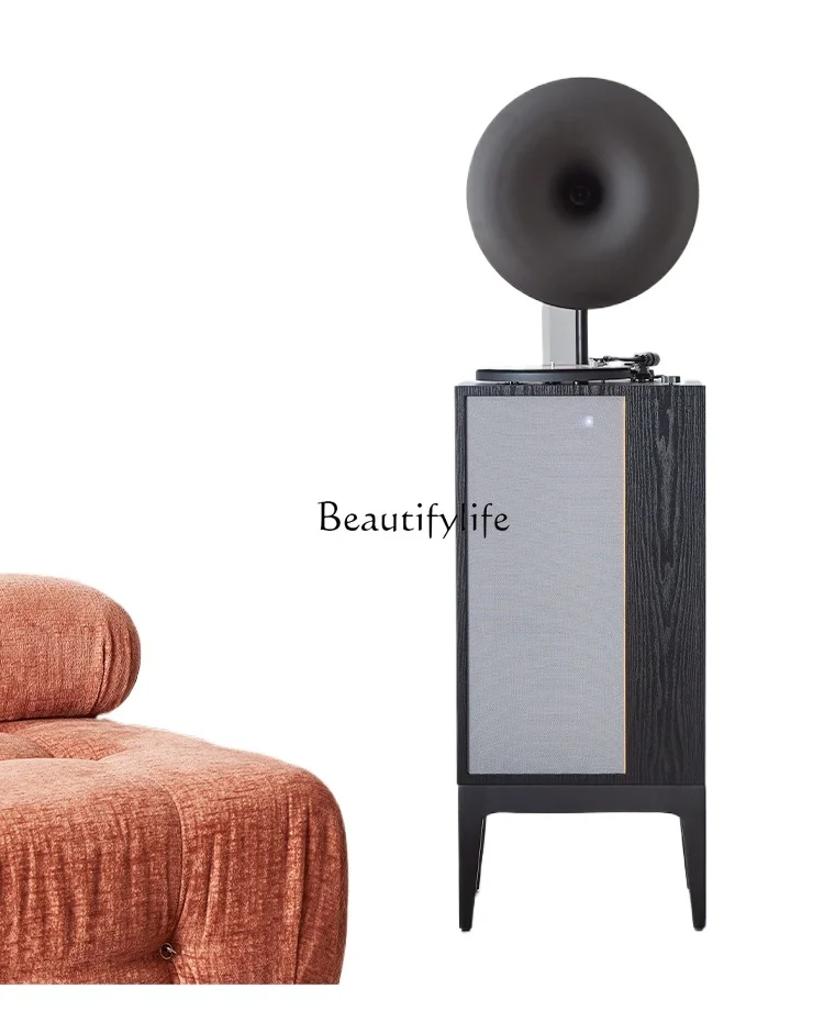 

Light phonograph Light luxury modern living room ornament Home retro phonograph HIFI audio vinyl record player