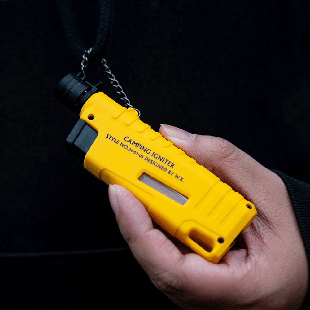 Portable Retractable Igniter Windproof Outdoor Barbecue Gas Lighter Camping Electronic Igniter for Kitchen Cooking