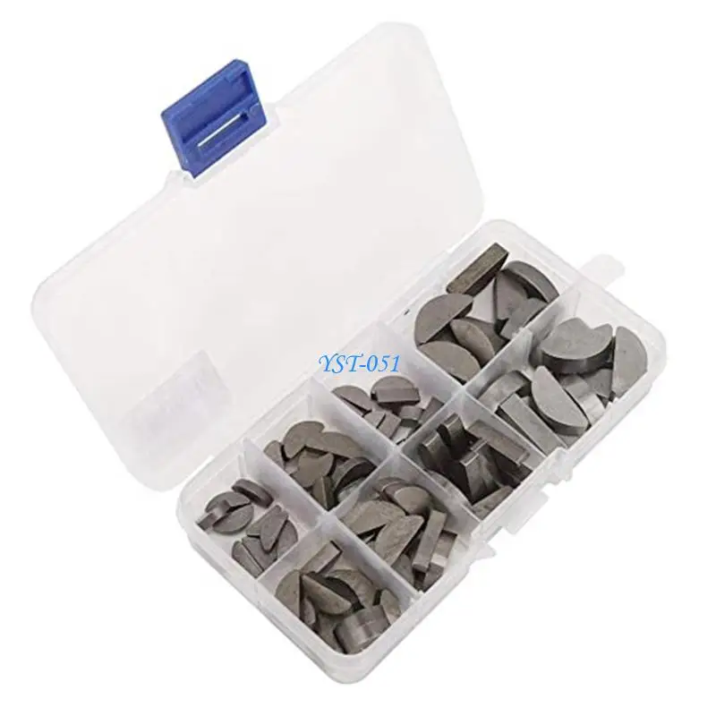 E15A Engineered Woodruff Assortment with Box for Secure Mechanical Fastenings