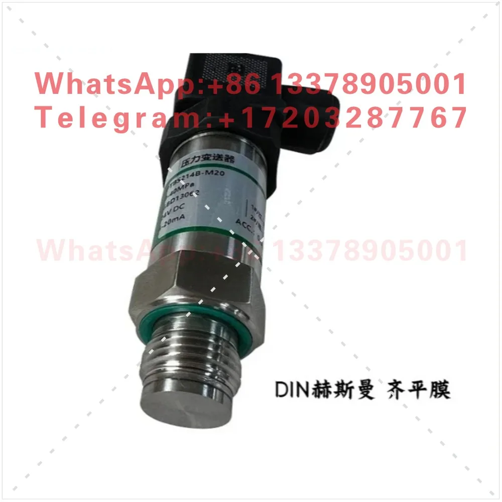 Non cavity flush membrane pressure transmitter sensor anti blocking measurement glue resin sewage sludge petroleum