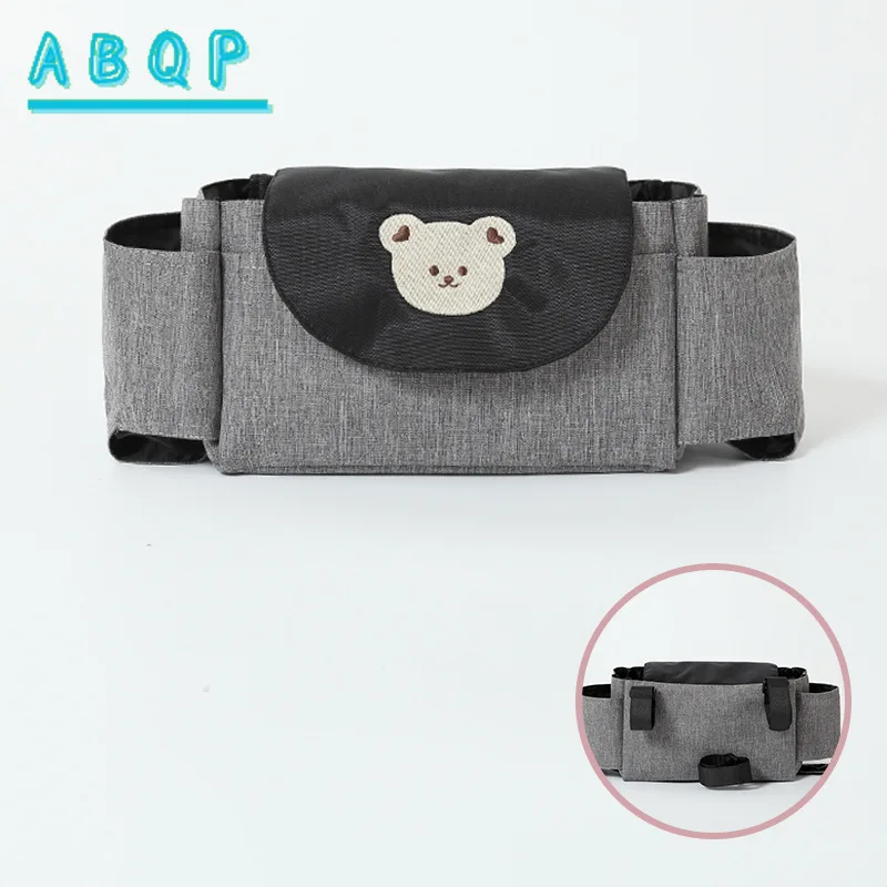 New Style Stroller Hanging Bag Large Capacity Stroller Hanging Bag High Quality Lightweight Outing Stroller Diaper Storage Bag 6