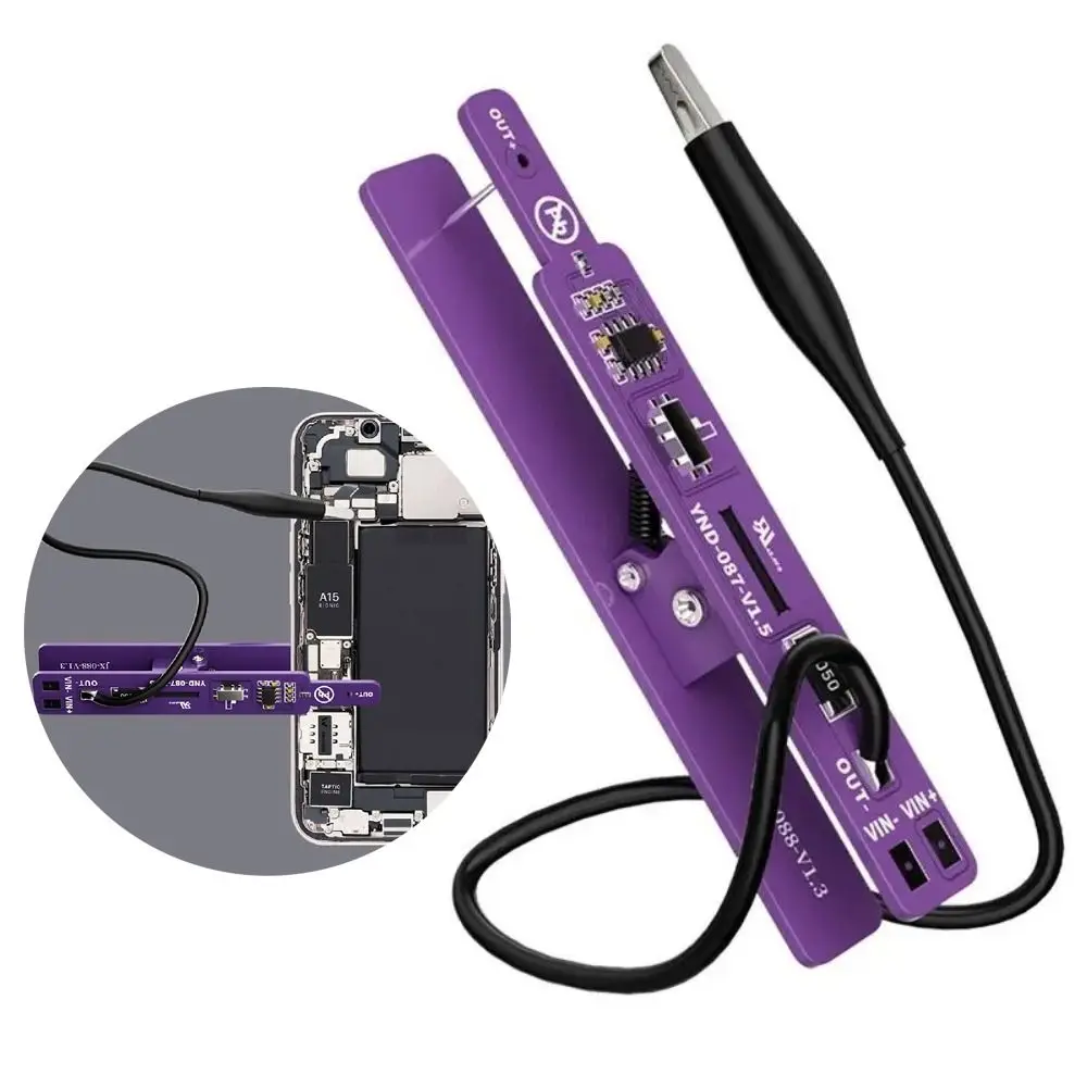 2 Modes Universal Battery Clip M191 One Click Power on Phone Motherboard Repair Tool Multi-functional Easy To Use