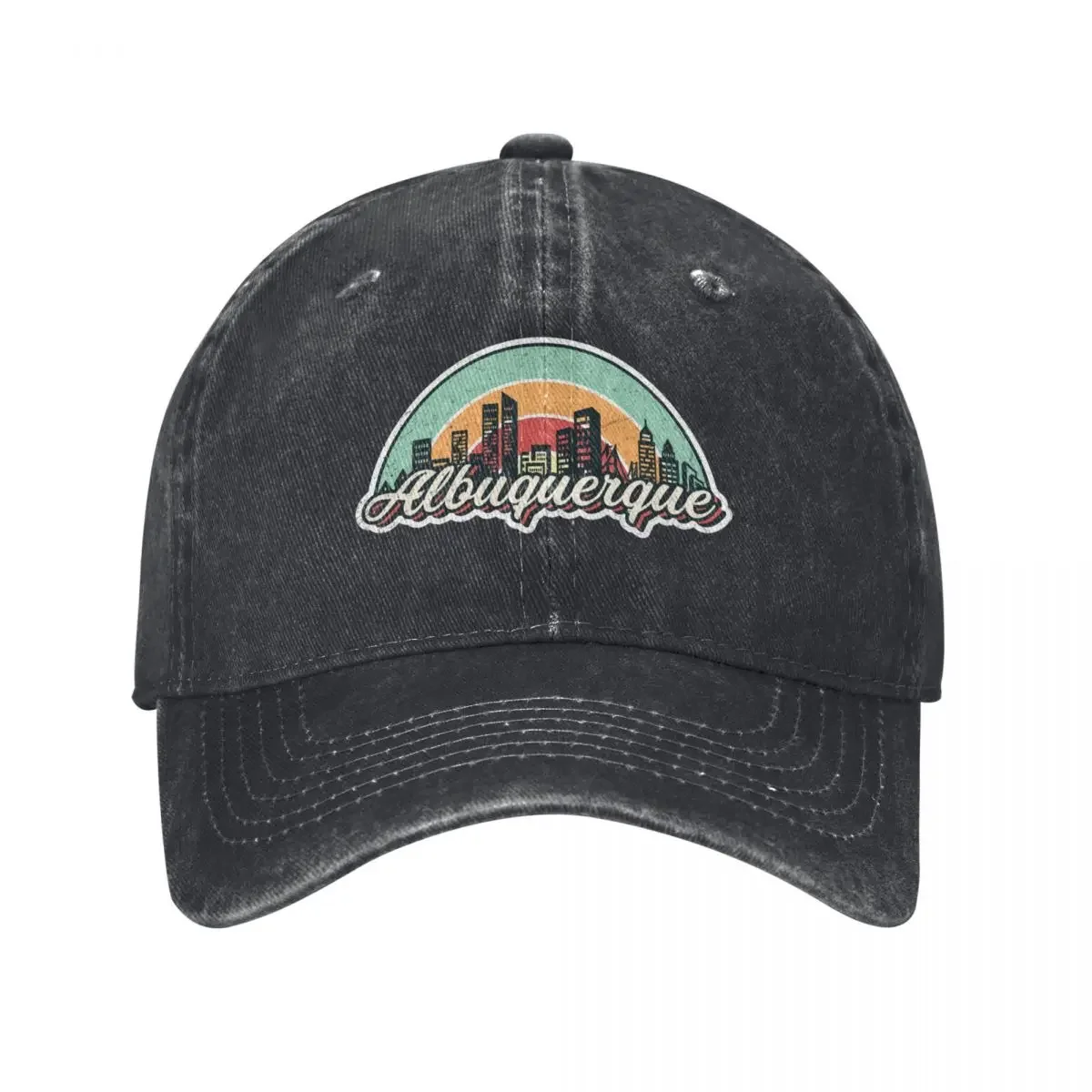 Albuquerque city retro Baseball Cap Fashion Beach Cosplay derby hat Golf Wear Women's 2025 Men's