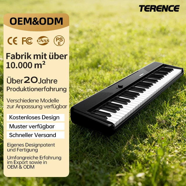Semi-Weighted Electric Organ & Digital Piano Keyboard Portable For Stage Performance And Studio Use