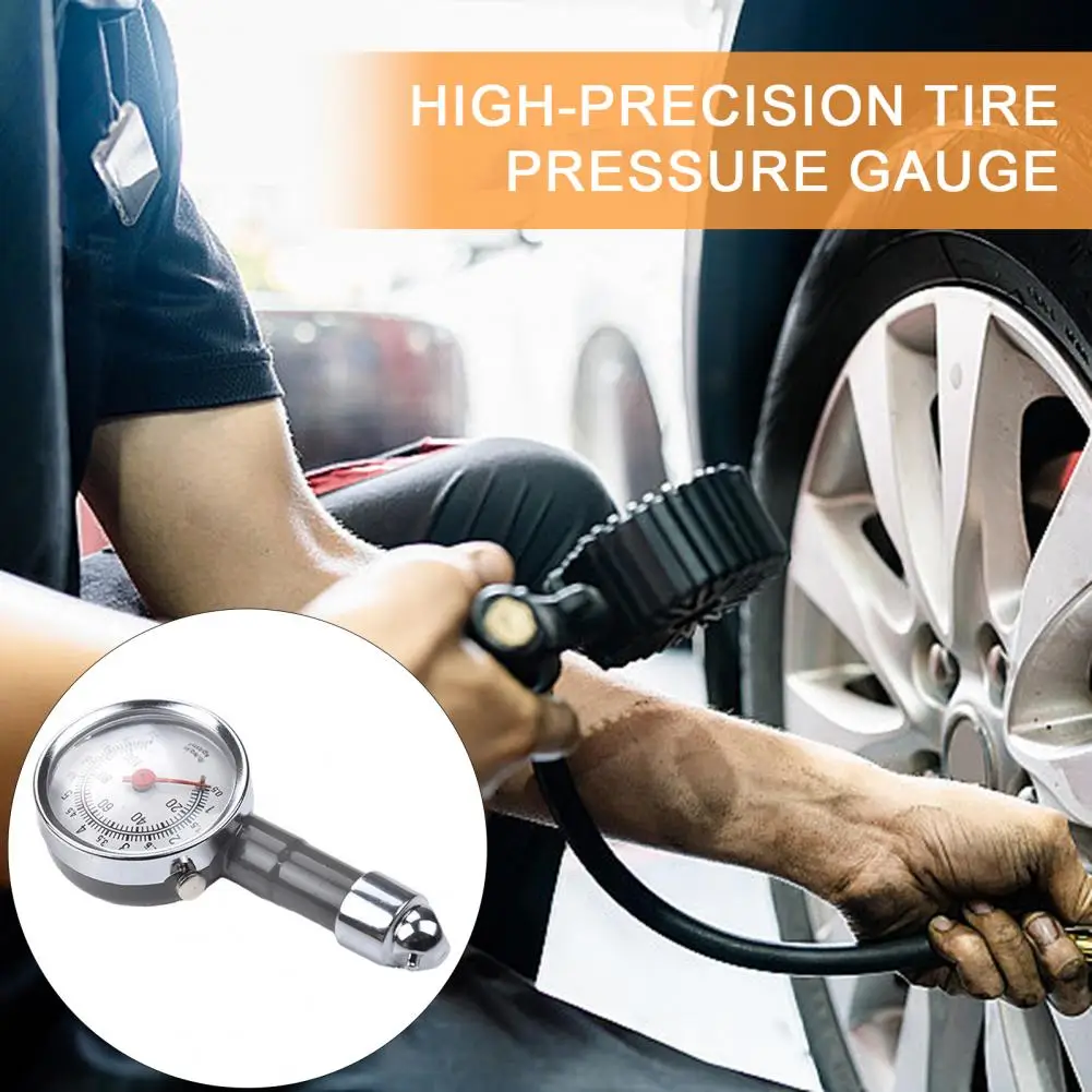 Clearly Visible Dial Tire Pressure Gauge High-precision Tire Pressure Gauge Accurate Easy-to-read Mechanical Tire for Cars