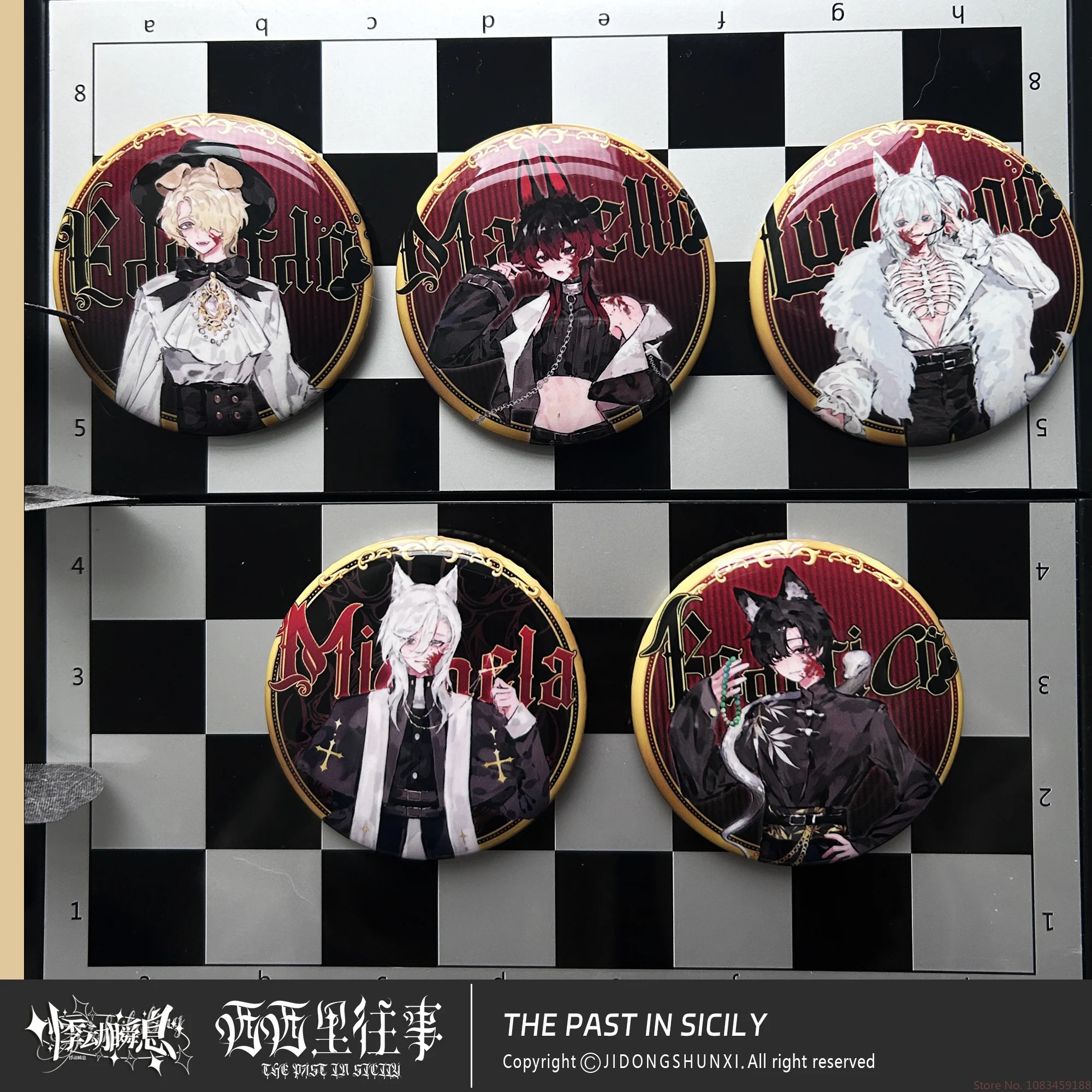 Wyprzedaż Specjalna Edycja Jidongshunxi Sicily Past The Story Fox Mjd Boy Figurka Anime z Ruchomymi Stawami, Wymienne Akcesoria, Prezent